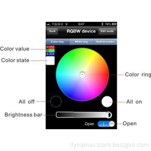 Smart Wi-Fi LED Lamp, Used in Home Wireless Automation Systems, Supports Wi-Fi Control, iOS/Android